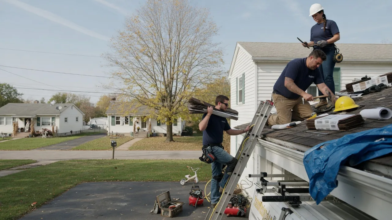 Local Roofing Contractors in Bellefontaine, OH near me
